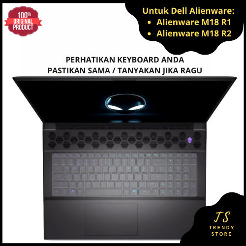 ฝาครอบป ้ องกันคีย ์ บอร ์ ด Dell Alienware M18 R1 R2 2023 และสูงกว ่ า ...