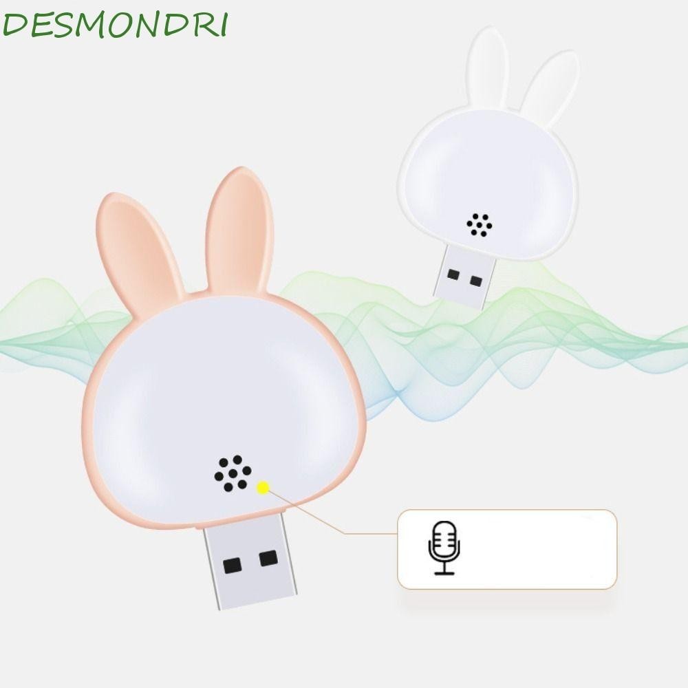 Desmondri Bunny Led Night Light, USB Plug-in Smart Wall Light, ตกแต ่ ...