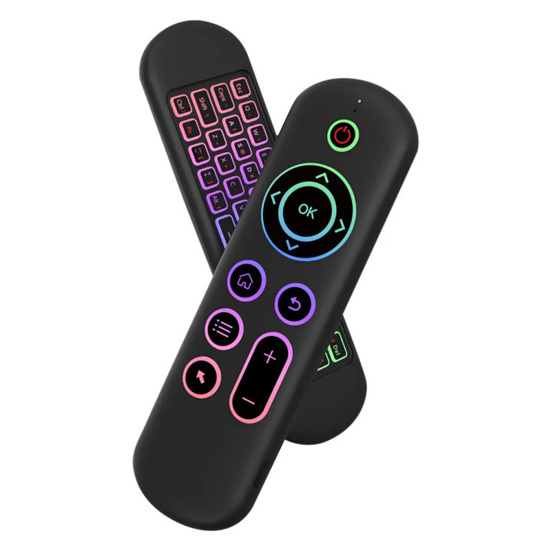 M5 Smart Air Mouse 2.4G Mini Wireless Keyboard TV Remote Control for ...