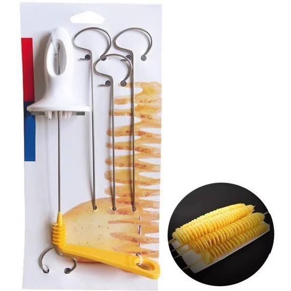Hot Sale#Special for Cyclone Potato Cutter Manual Shredder Barbecue ...