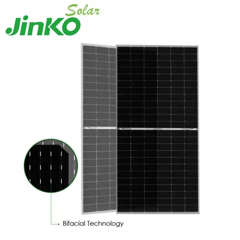 Bifacial Jinko Tiger Neo แผงโซล่าเซลล์ Solar Panel 630W N type | Shopee ...