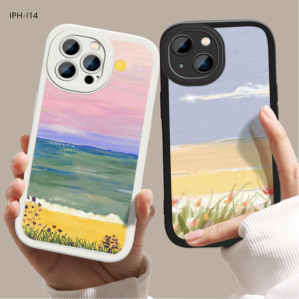 Custodia Ondulata A Forma Di Cuore D'amore Per IPhone 14 13 12 11 Pro Max XR XS X 7 8 Plus SE 2022 Cover Per Paraurti In Silicone Morbido A Farfalla - Foto 2