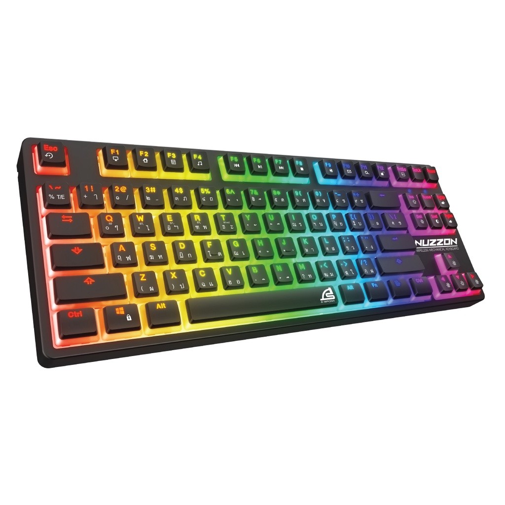 SIGNO KB-751 NUZZON WIRELESS MECHANICAL GAMING KEYBOARD TKL