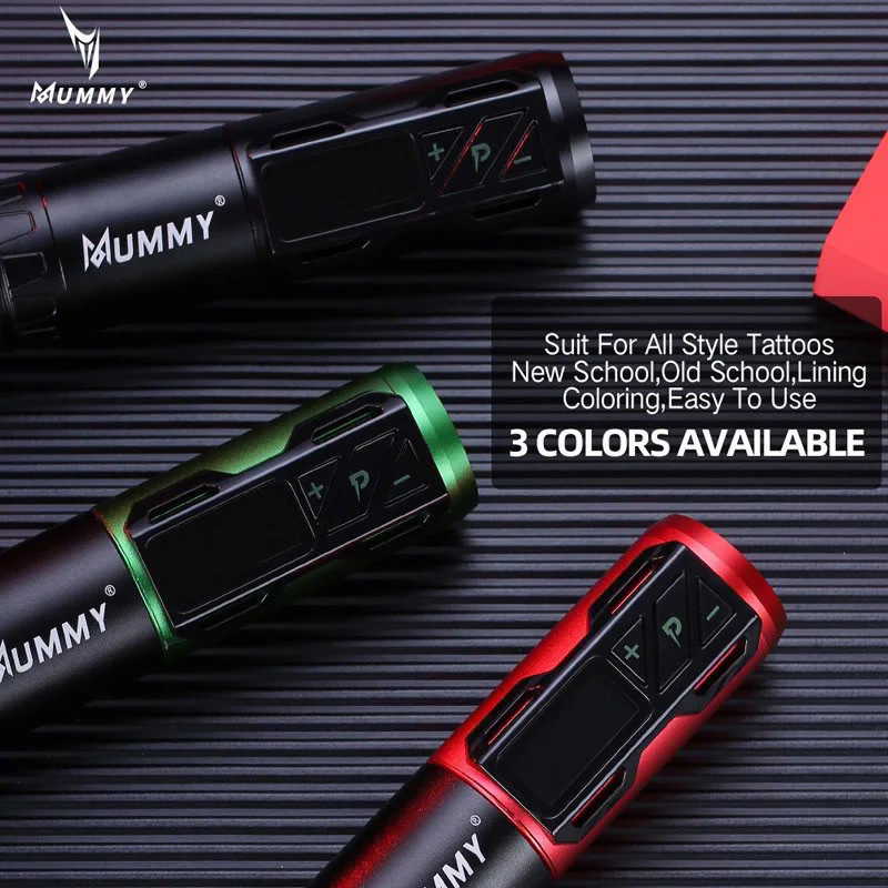 Mummy Wireless Rotary Tattoo Machine แบตเตอรี่ความจุสูง Tattoo | Shopee ...