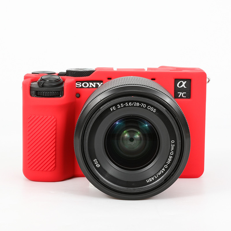 A7c2 เคสซิลิโคนยาง Body Cover Protector กรอบผิวสําหรับกล้อง Sony A7CII  A7CM2 A7C II A7C Mark II Alpha 7C II
