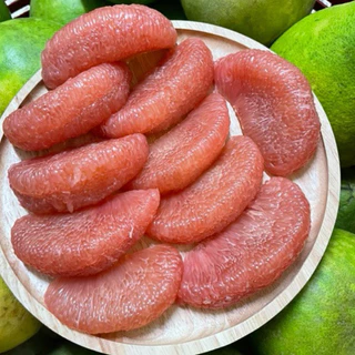 ส้มโอทับทิมสยาม จากปากพนัง หวานทุกลูก รับประกันเนื้อ ( 1.5++กิโล/ลูก) photo