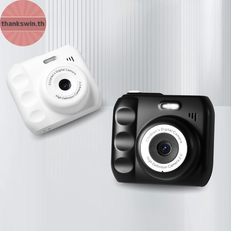 Thankswin Mini Ccd กล้องดิจิตอลแบบพกพา Retro Photo Machine ของขวัญการถ่ายภาพสําหรับเด็กเด็ก 