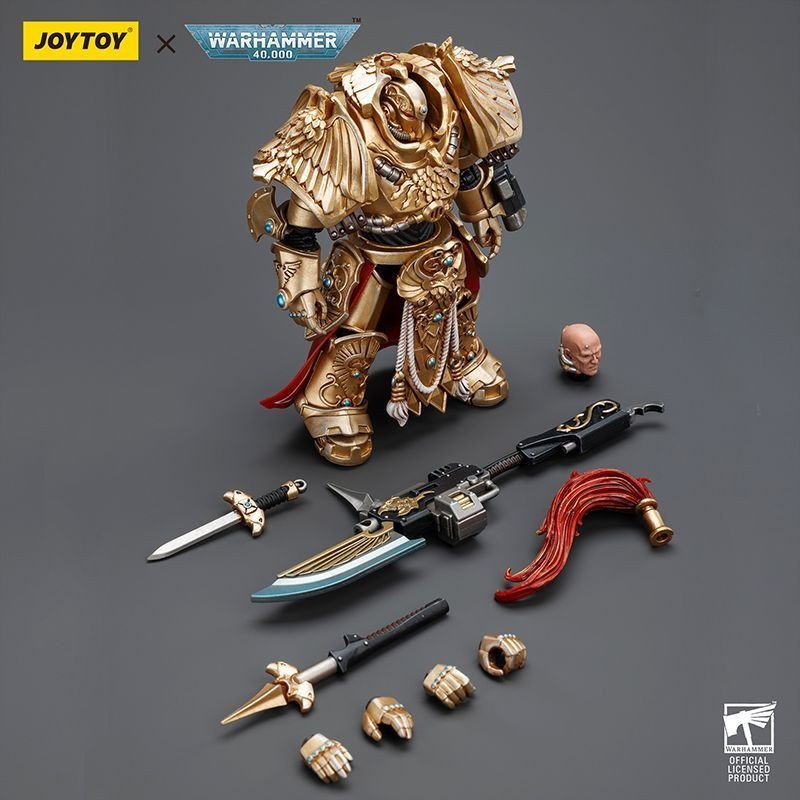 Joytoy Dark Source Warhammer Forbidden Army Terminator Continated Gold ...