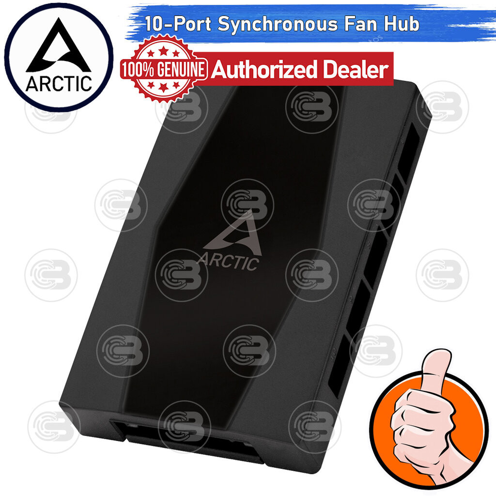 [CoolBlasterThai] Arctic Case Fan Hub 10 Port with SATA Power ประกัน 6