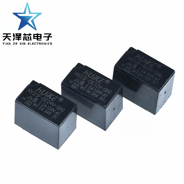 Produktbild von 50 Stück HK23F-DC12V-SHG Signalrelais – 2A 120VAC/24VDC, HUIKE, Für Steuerungen