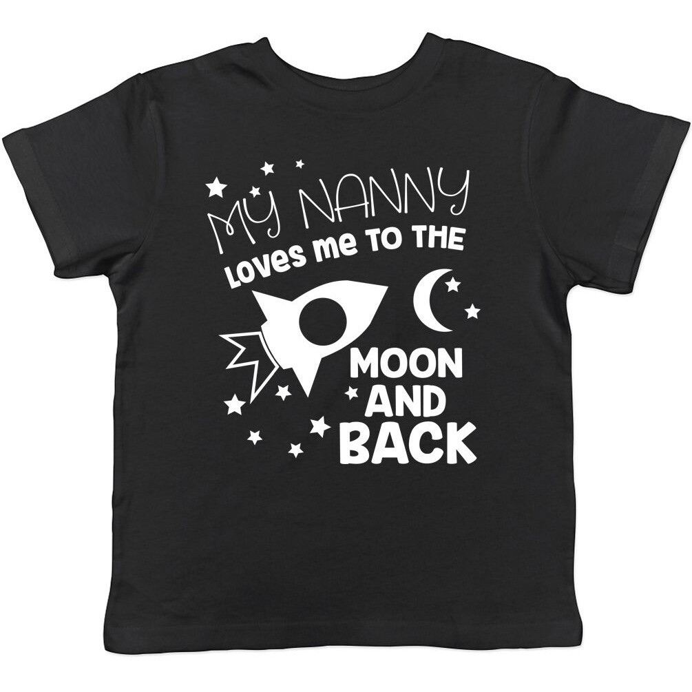 My Nana Loves Me to the Moon and Back Infinity T-Shirt