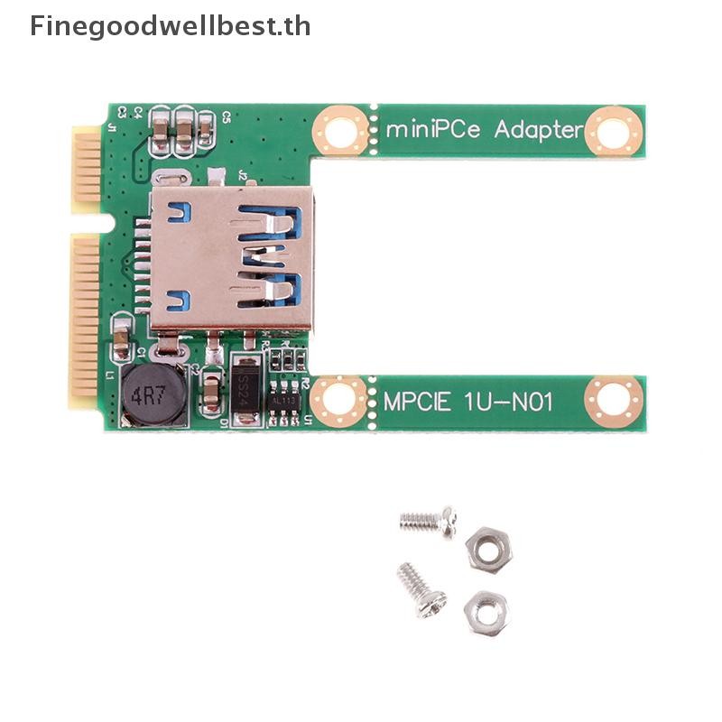Fbth Mini PCI-E เป็น USB3.0 การ์ดขยายตัวแปลงแล็ปท็อป Riser การ์ดอะแดปเต ...