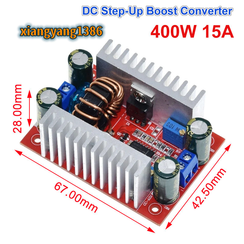 Dc-dc 400W 15A โมดูล Step-up Boost Converter คงที ่ แหล ่ งจ ่ ายไฟ LED ...