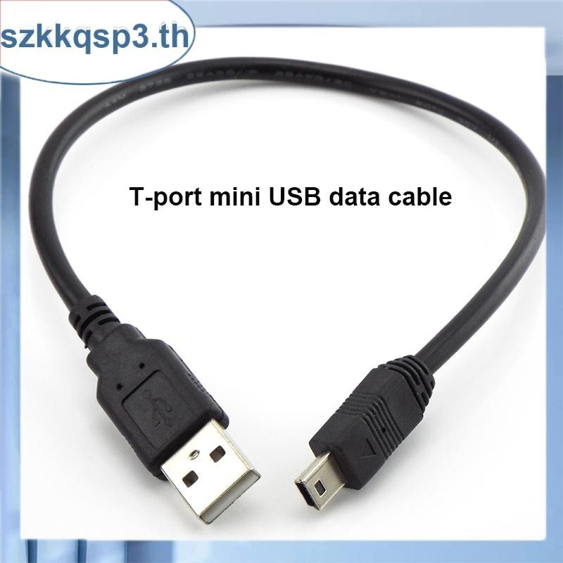 Usb Male To Mini 5P Usb T Port Connectors สายไฟสายชาร์จข้อมูลสายชาร์จ ...