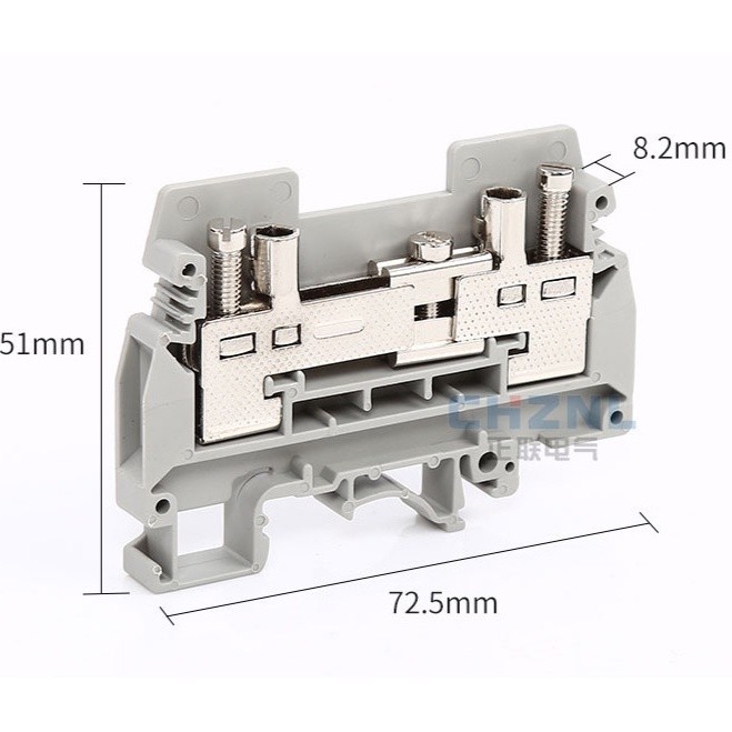 Terminal Block URTK/S เทอร์มินอลยึดราง ฝาเทอร์มินอล | Shopee Thailand