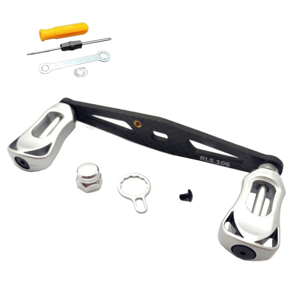 คาร์บอนไฟเบอร์ Baitcast Reel Rocker Handle Rocker Handle เปิด 8 5 มม. 4 ...
