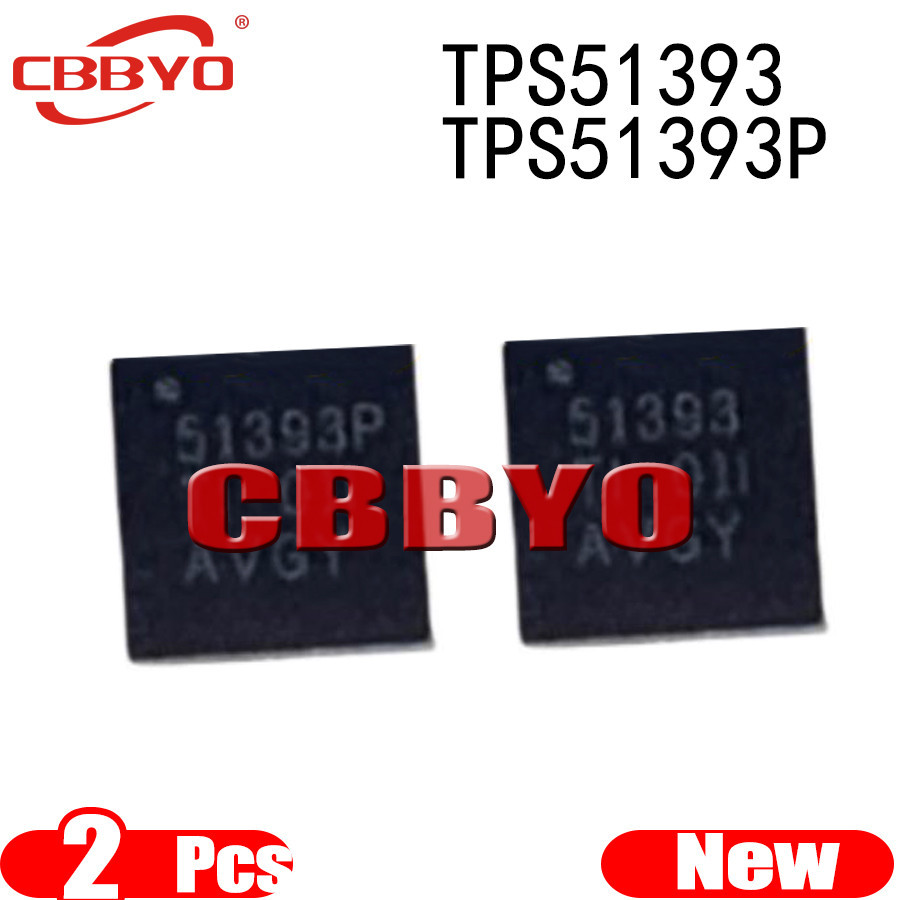 2 ชิ ้ นแบรนด ์ ใหม ่ 51393P TPS51393P TPS51393PRJER TPS51393 ...