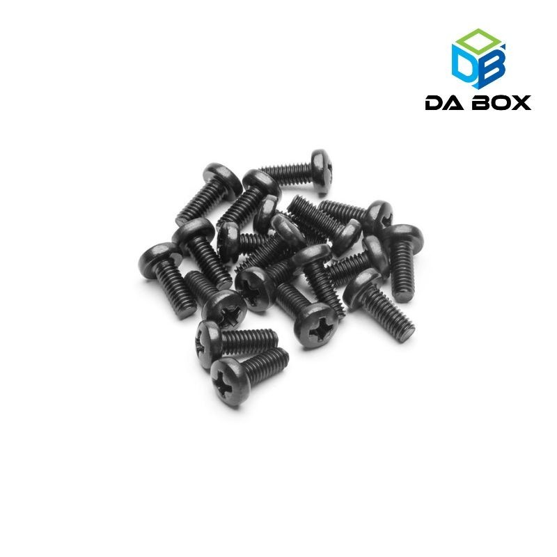EK-Loop Phillips Head Screw Set M4x10mm - Black (20ชิ้น) | Shopee Thailand