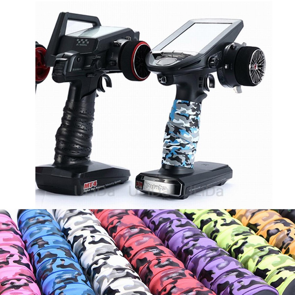 Rc รถเหงื่อดูดซับลื่น Band Grip เทป Camo สําหรับ HSP HPI Axial Traxxas ...
