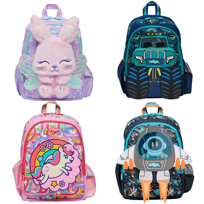 คอลเลกชันกระเป๋าเป้สะพายหลัง Smiggle Blast Off Junior Character ...