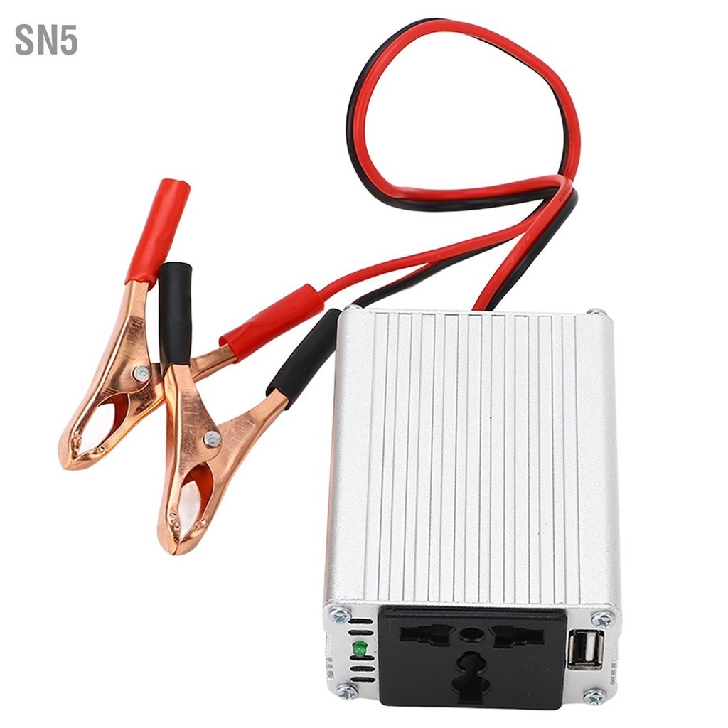 SN5 200W DC12V to AC220V Power Inverter Safe Protection Car Converter