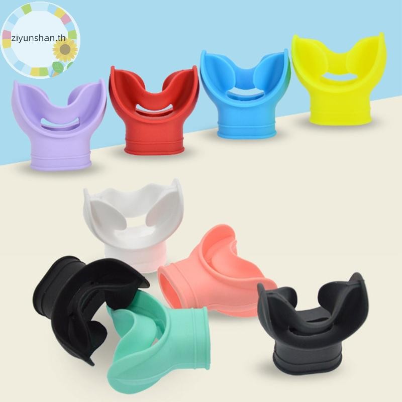 Ziyunshan ซิลิโคน Snorkel Mouthpiece สบาย Scuba Diving Regulator ...