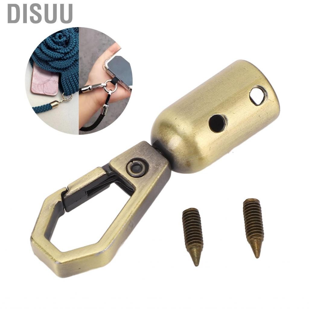 Disuu Zinc Alloy Rope End Snap Hook 10 Sets Foursquare Hole Bell Hooks ...