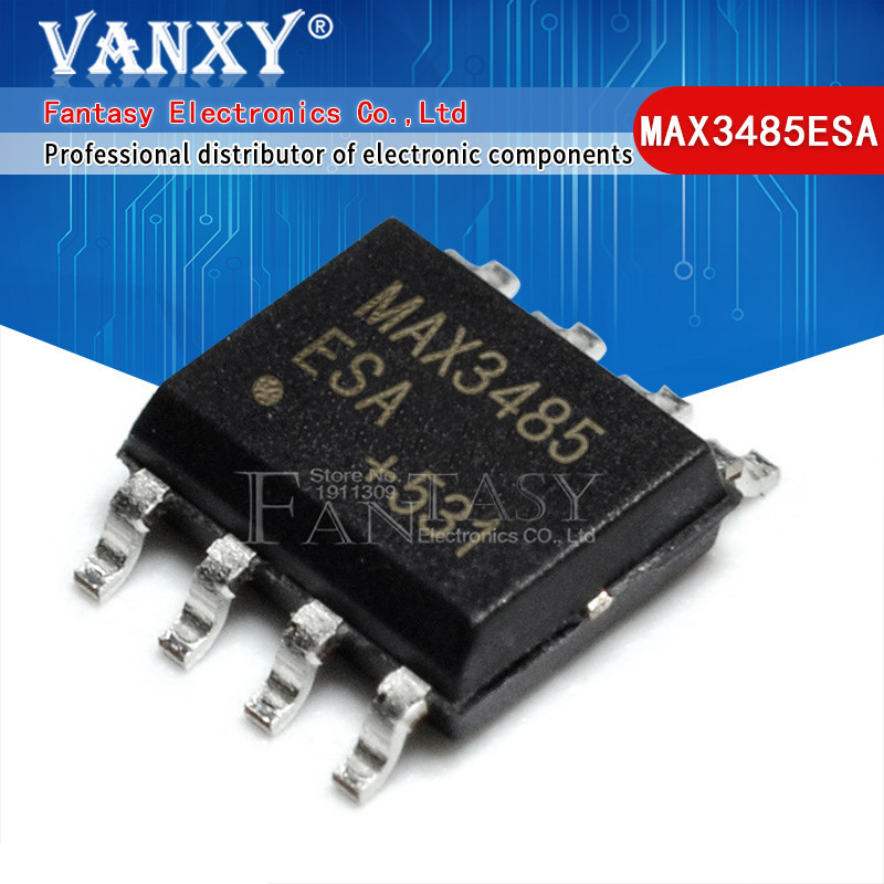 10PCS MAX3485ESA SOP8 MAX3485E SOP MAX3485 SMD RS-485/RS-422 ตัวรับส่ง ...