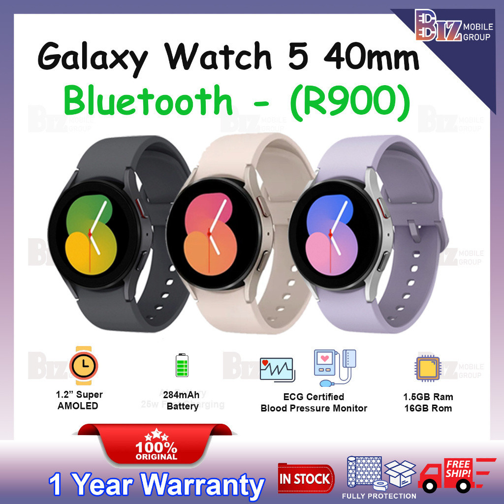 SAMSUNG Samsunggalaxy Watch 5 r900เวอร์ชั่นบลูทูธ | ซัมซุง watch5 ...