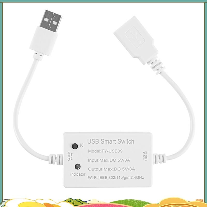 1 ชิ้น Tuya USB สมาร์ทสวิทช์ Universal Breaker Timer Smart Life สําหรับ ...