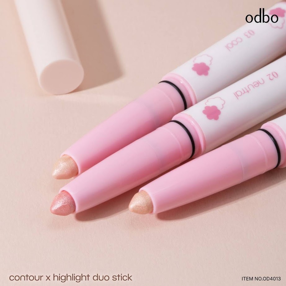 Odbo Contour x Highlight Duo Stick #OD4013 โอดีบีโอ คอนทัวร์ เอ็กซ์ ไฮ ...