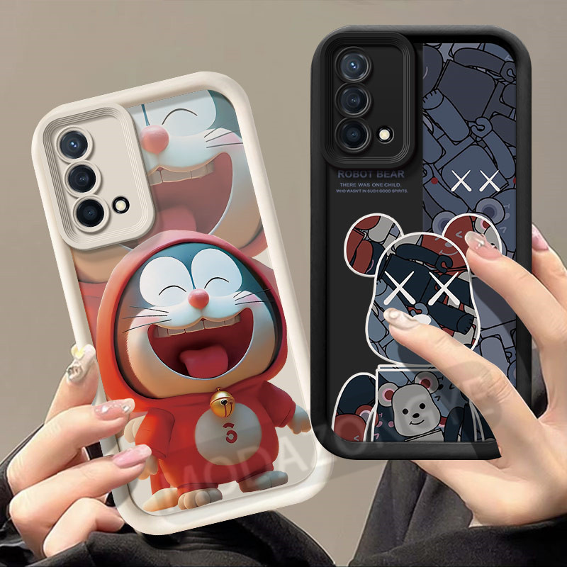 สําหรับrealme GT Master Editionกรณีซิลิโคนนุ่มTPUกันกระแทกรูปแบบการ์ตูน ...