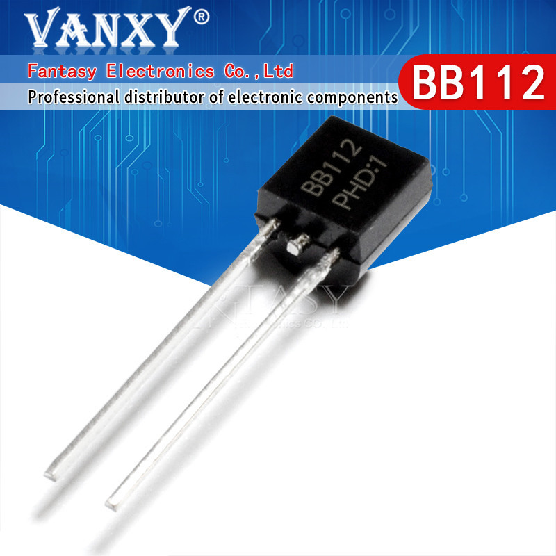 10 ชิ้น BB112 TO92 BB112 BB910 TO-92 AM ไดโอด Variation พร้อมคลื่นขนาด ...