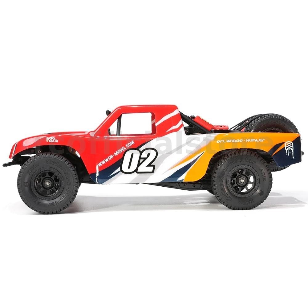 Orlandoo Hunter OH32X02 1/32 RWD รถบรรทุกขนาดเล็ก RC รถด้านหลังไดร