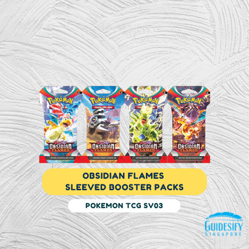 Pokémon TCG: Scarlet & Violet Obsidian Flames Sleeved Booster Pack - English