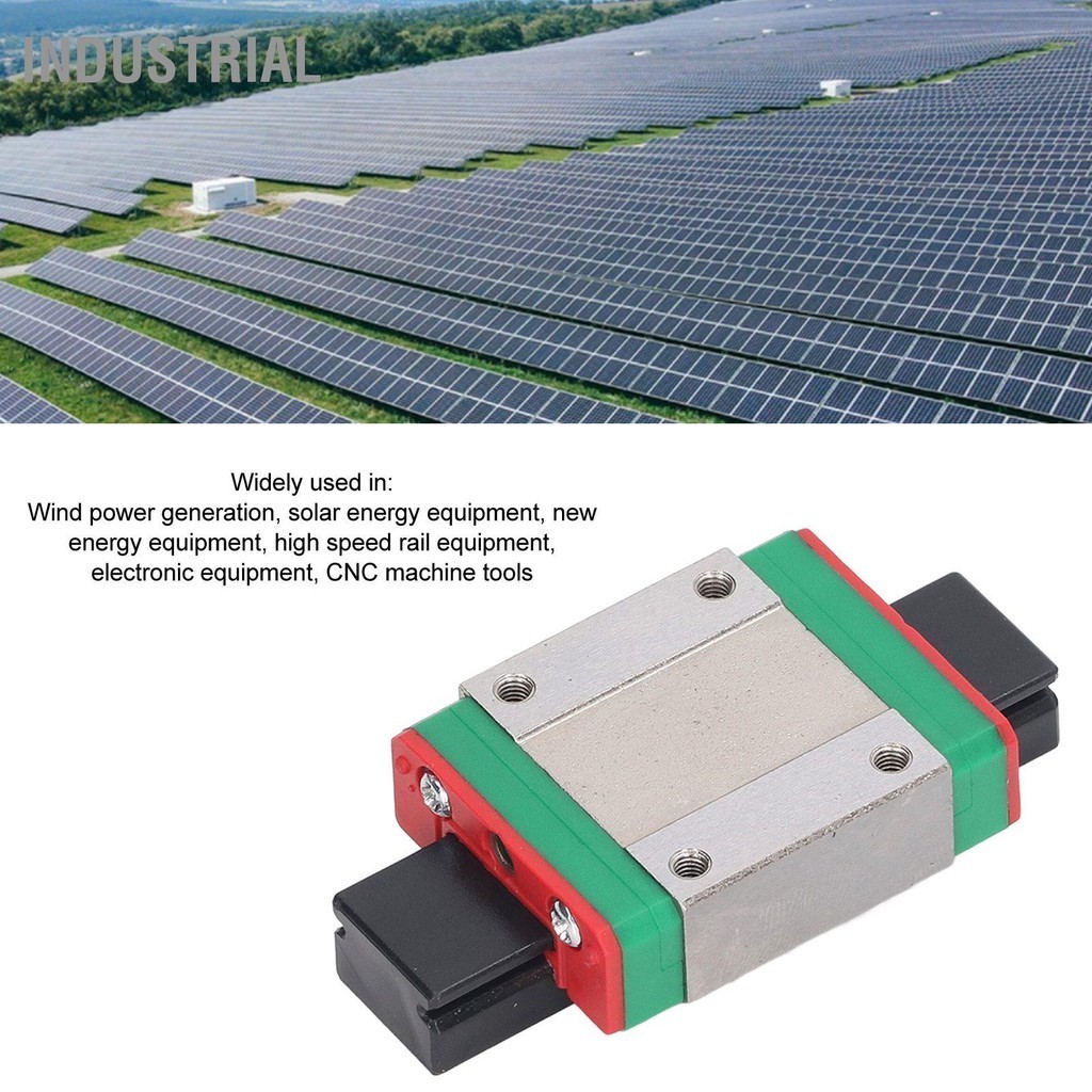 Industrial Miniature Guide Slider Block ความเร็วสูงเสียงรบกวนต่ำโลหะผสม ...