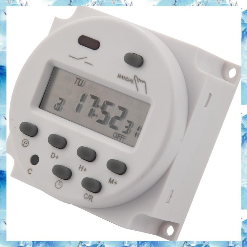 Dc 12V Digital LCD Power Programmable Time Switch Relay 16A Amps ...