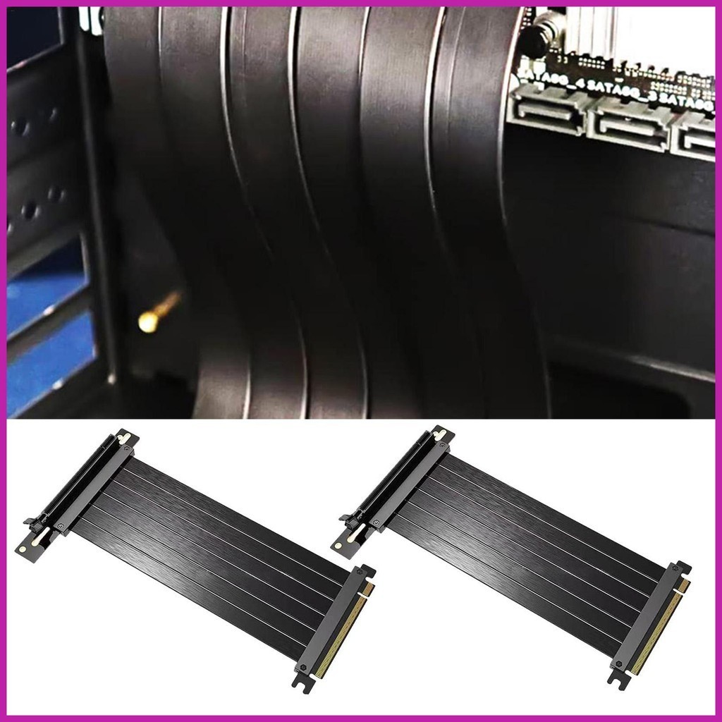Pcie Extension Cable GPU Extension Cable ยืดหยุ่น Riser Cable ข้อมูล ...