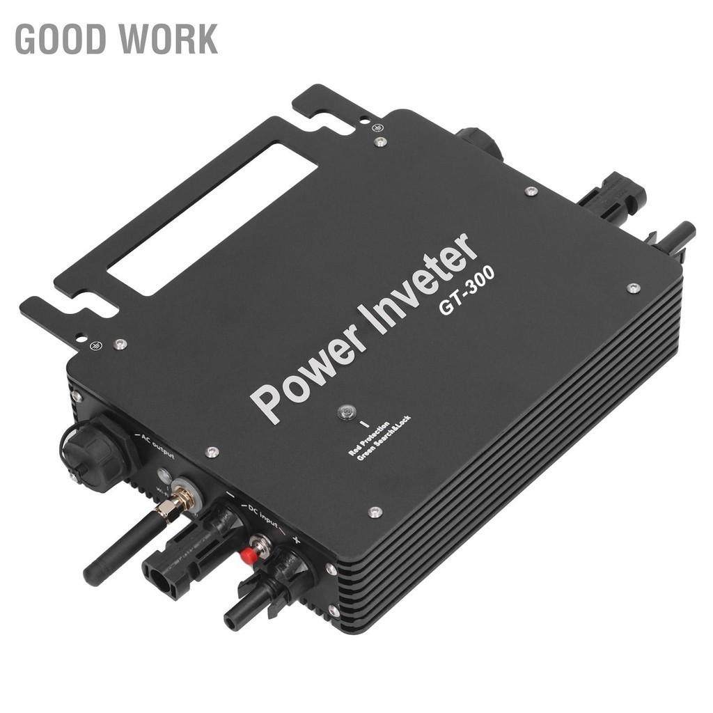 Good Work Solar Grid Tie Micro Inverter สำหรับแผง 1 เฟส 300W DC to AC ...