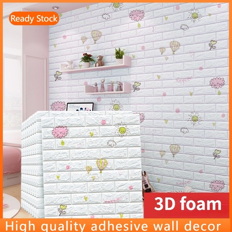 วอลเปเปอร์ติดผนัง ฝ้าเพดาน ที่ วอลเปเปอร์ 3D ผ้าติดผนัง แผ่นติดผนัง wallpaper ห้องนอน ของแต่งห้อง ห้องนอน ของแต่ง แต่ง ตก หัวเตียง ของบ้าน ตกบ้าน ตก สติกเกอร์ โฟม แผ่น บัว วิลเปเปอร์ผน