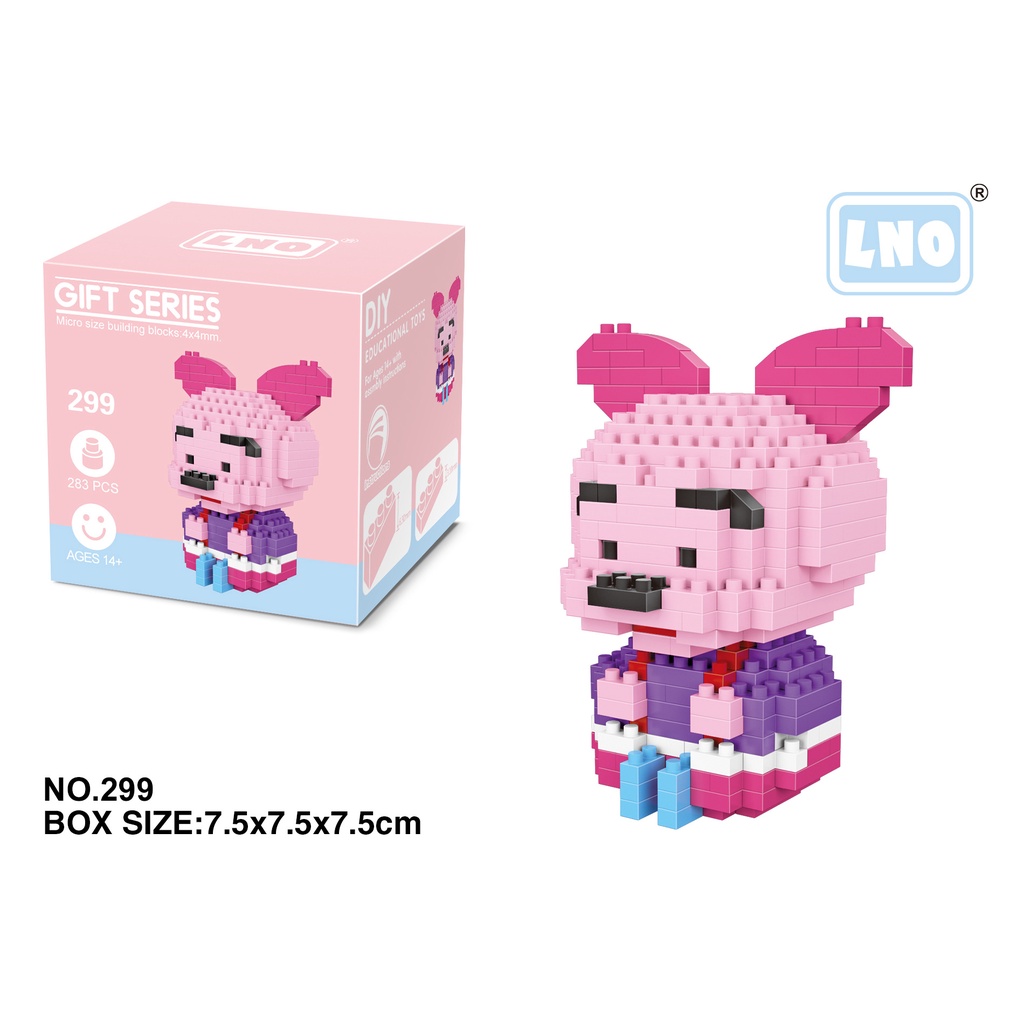 การ ์ ตูนการ ์ ตูน Building Blocks Mickey Minnie อะนิเมะสัตว ์ สัตว ์ ...