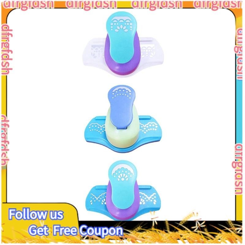 【D &F 】 3 ชิ ้ นมุมกระดาษ Punch Shapes Set Edge Paper Punch Lever ...