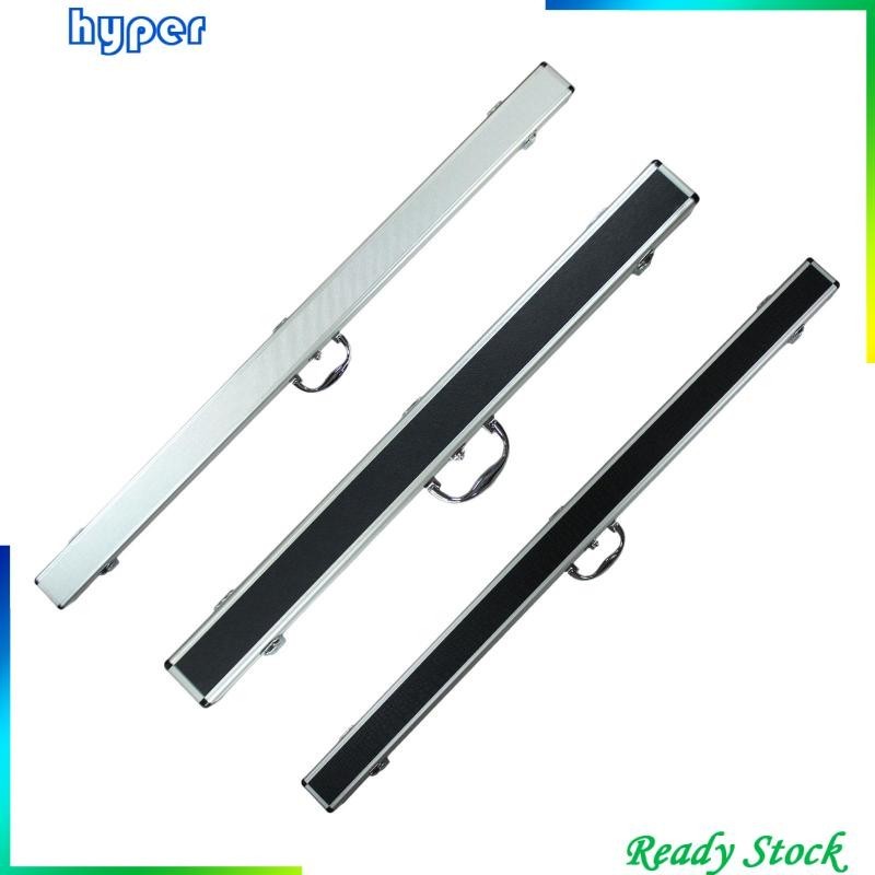 DYNWAVE 3/4 Billiard Cue Case - Aluminum Alloy Pool Stick Carrying Bag With Sponge Lining
