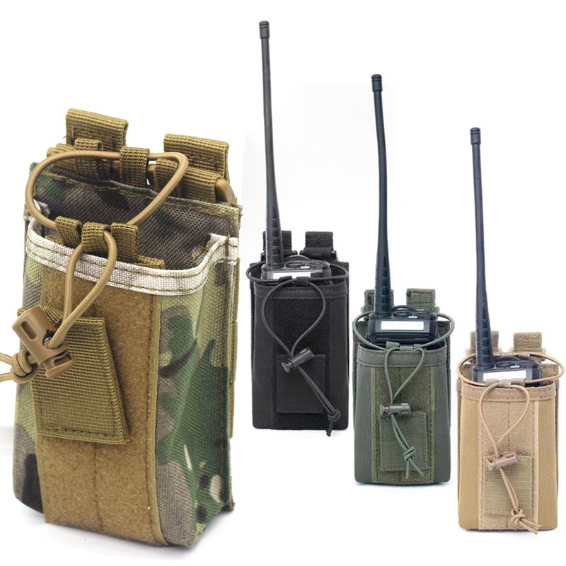 ผู ้ ถือวิทยุ Molle กระเป ๋ าวิทยุ Universal Intercom Holster สําหรับ 2 ...