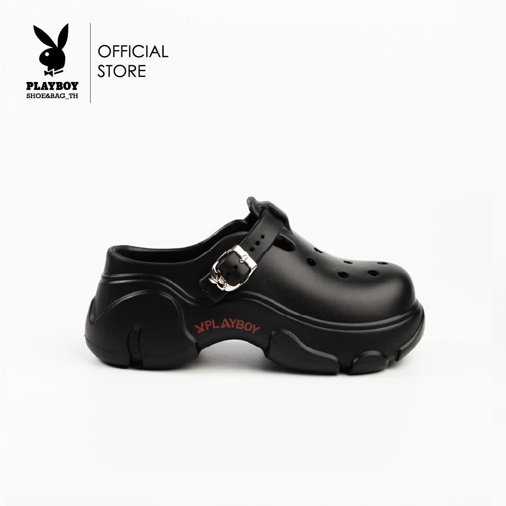 PLAYBOY รุ่น Bunny Clogs รองเท้าแตะหัวโตเพลย์บอย รหัส ST-HS251C128 ...