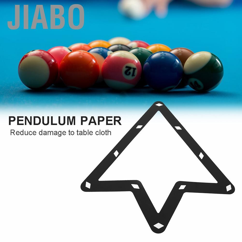 Jiabo 6pcs Set 9 ชั้นวางบอลวางตำแหน่ง Magic 10 Balls Billiard Table ...