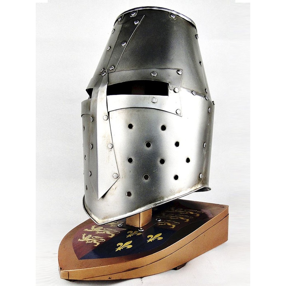 Wrought Iron Ancient Roman Soldier Medieval Knight Helmet Ornament ...
