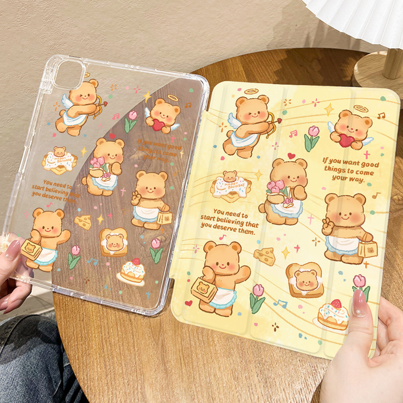 สําหรับ iPad Air 4 5 10.9 Air6 Tulip Butter Bear Pro11 ช่องเสียบปากกา ...