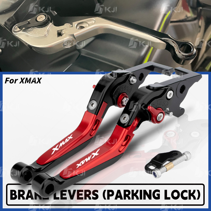 สําหรับ Yamaha XMAX 300/250/125/TECH MAX ที่จอดรถเบรค Lever Handle ...