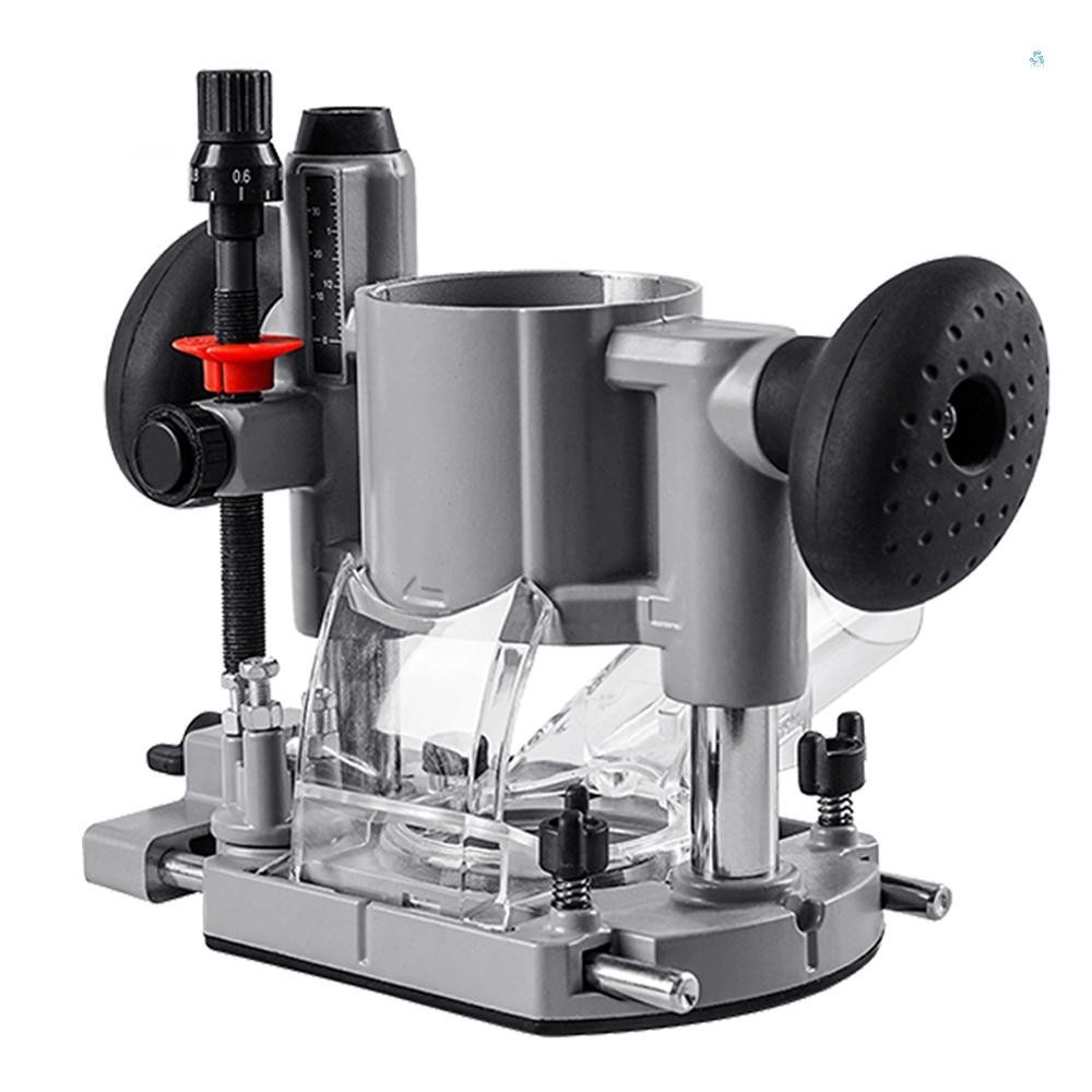 อลูมิเนียมขนาดกะทัดรัด Plunge Router Bracket Milling Trimming Machine ...